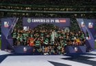 Época 2023/24: Supertaça - Benfica; Taça da Liga - Braga; Campeonato - Sporting; Taça de Portugal - Porto