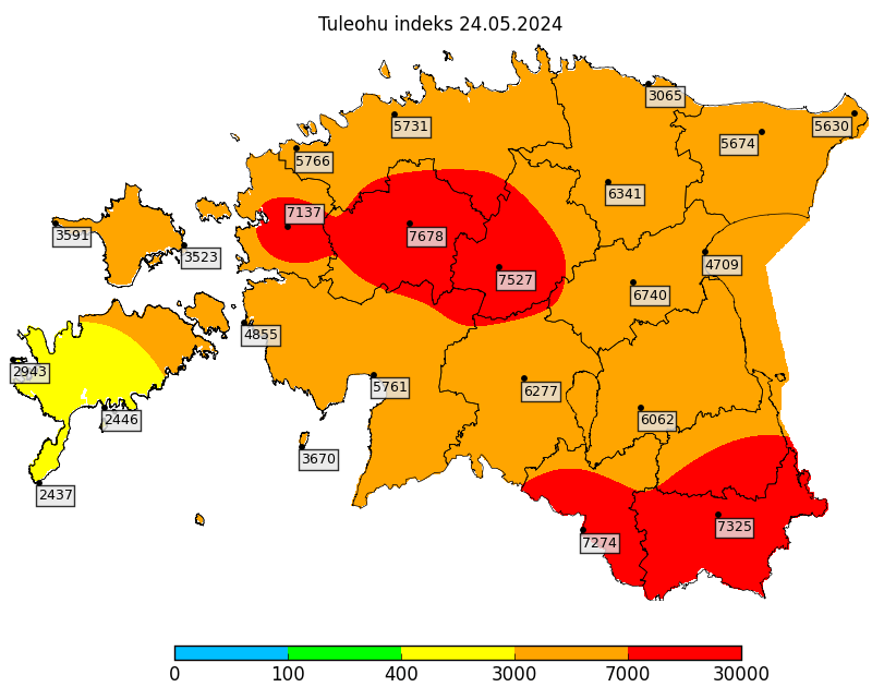 Tuleohtlikus 24 mail 2024