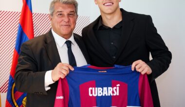There is an agreement with Pau Cubarsí of an automatic contract renewal until 2029, once he turns 18. @LaVanguardia