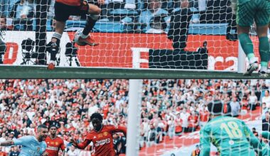 Manchester United are the first side to have two teenagers score for them in an FA Cup final.