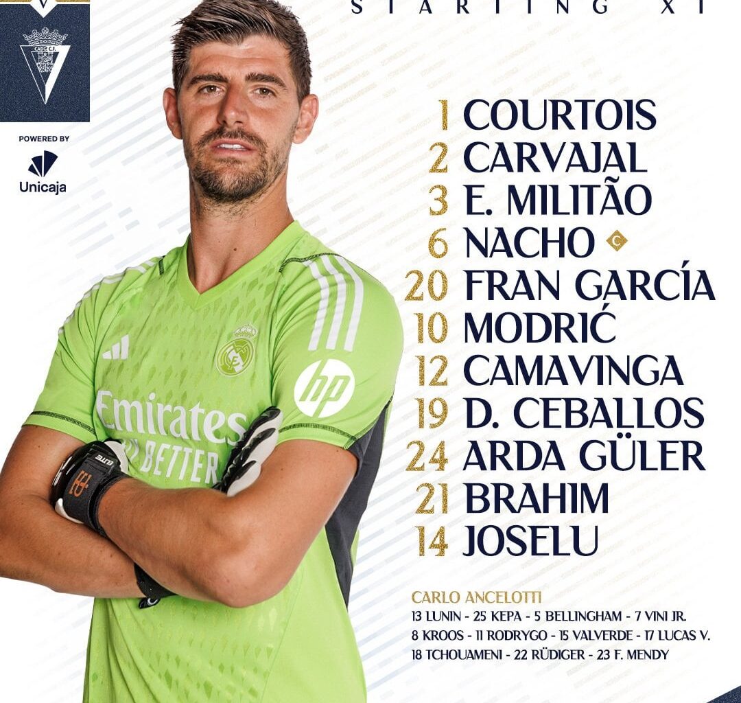 📋✅ Our Starting 𝗫𝗜 🆚 Cadiz