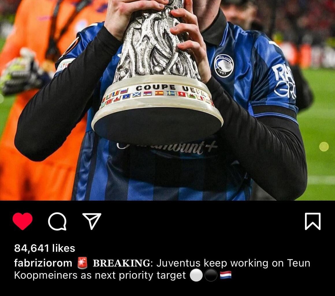 Juventus keep working on Teun Koopmeiners as next priority target