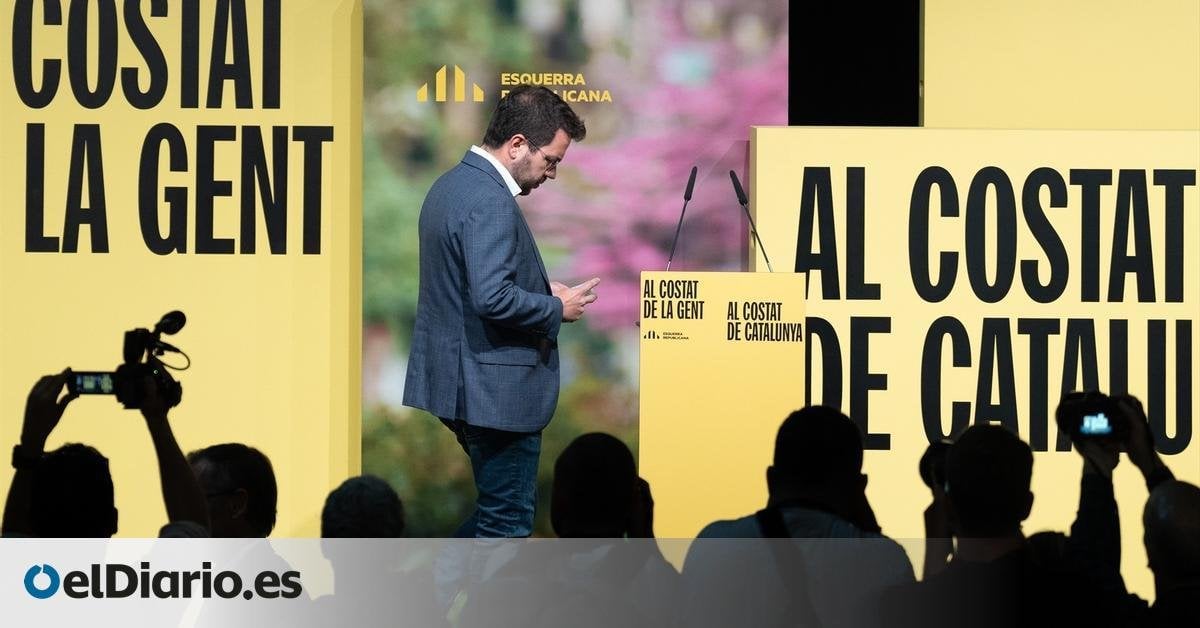 Aragonès anuncia que se va y deja abierta la puerta a que ERC no bloquee la investidura de Illa