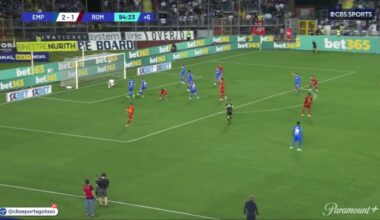 Empoli escapes relegation with a stoppage time goal!