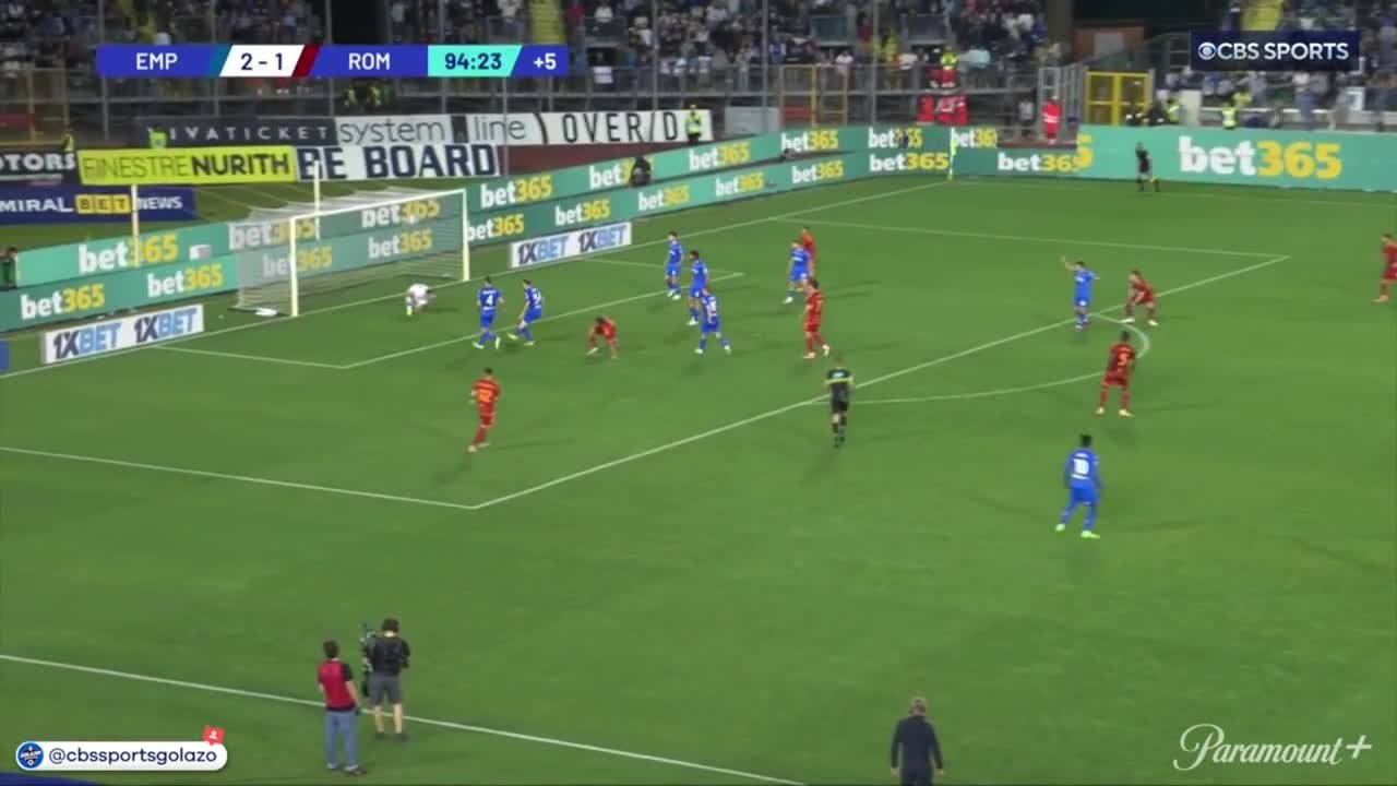 Empoli escapes relegation with a stoppage time goal!
