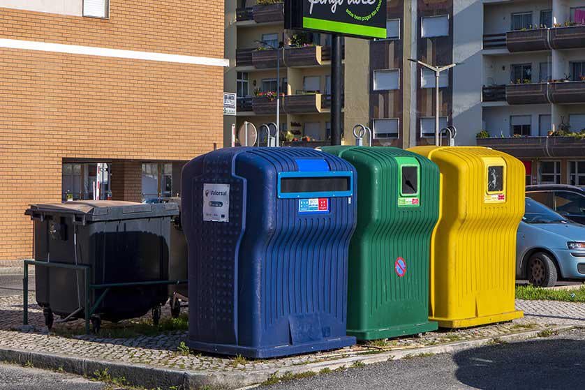Recycling bins