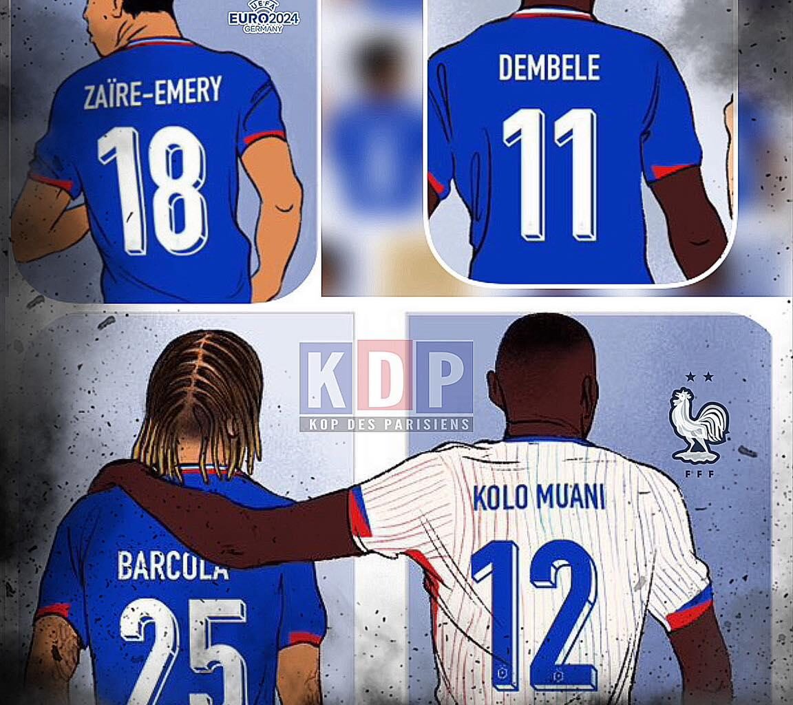 Euro 2024: Here will be our players numbers with the French National team