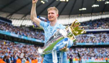Will De Bruyne go down as our best player of all time when he leaves?