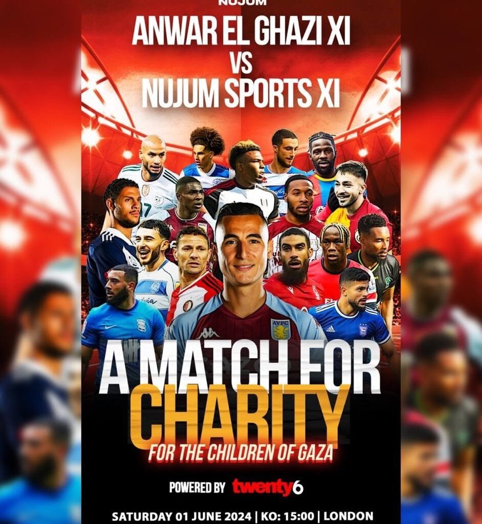Abdoulaye Doucouré will play in the charity match 01.06 for the Children of Gaza, organized by Anwar El Ghazi. Among other players Donny VDB, Schlupp, Choudary, Adama Traore