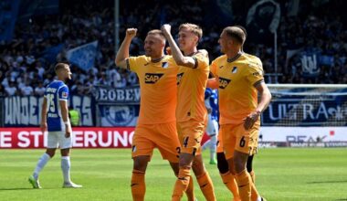 Fünf Tore in einer Halbzeit: Hoffenheim überrollt Darmstadt und springt auf Rang sieben