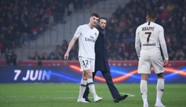 [L’Équipe] Thomas Meunier: “Where does Kylian Mbappé rank in the history of Paris Saint-Germain? Without a doubt, he’s number 1, by far. I don’t know all the details of PSG’s history, but I know the best players like Raï, Pauleta…As of now, there’s no debate.”