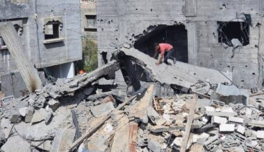 israël aurait "probablement" utilisé des armes fournies par les États-Unis en violation du droit international. Néanmoins, le Département d'État affirme que cela est acceptable.