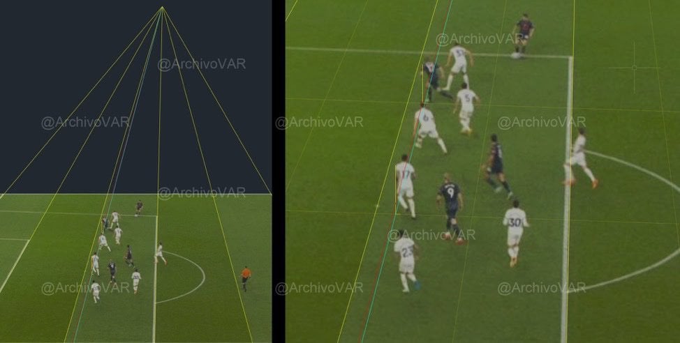 Kevin De Bruyne was apparently offside in Man City's first goal against Tottenham says @ArchivoVAR