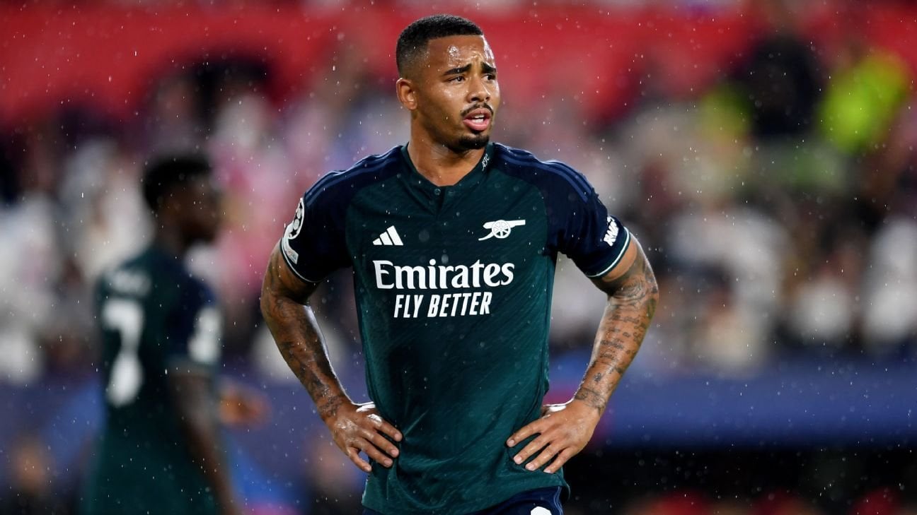 Arteta: "I don't know where this is coming from." (Refering to the rumor of Gabriel Jesus selling)