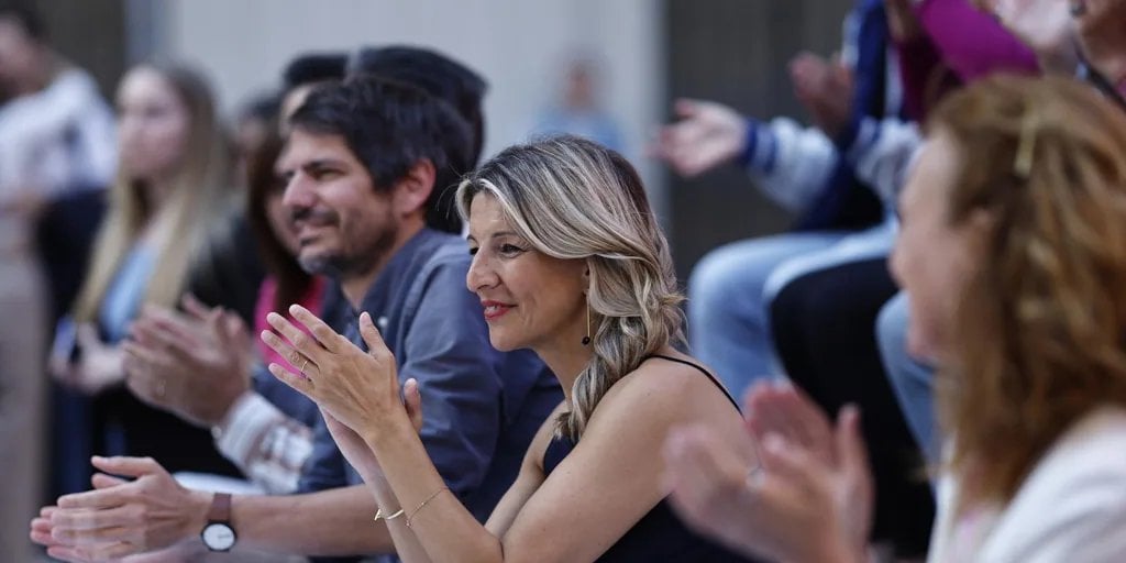 Yolanda Díaz niega ser «antisemita» y matiza: «Israel y Palestina desde el río hasta el mar»