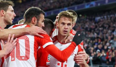 Joshua Kimmich on when Toni Kroos got criticized in Germany as sidepass merchant (Querpass-Toni): "His style of play is actually not based on many sideways passes. Toni is someone who actually plays very, very vertically and often looks for the solution forward."