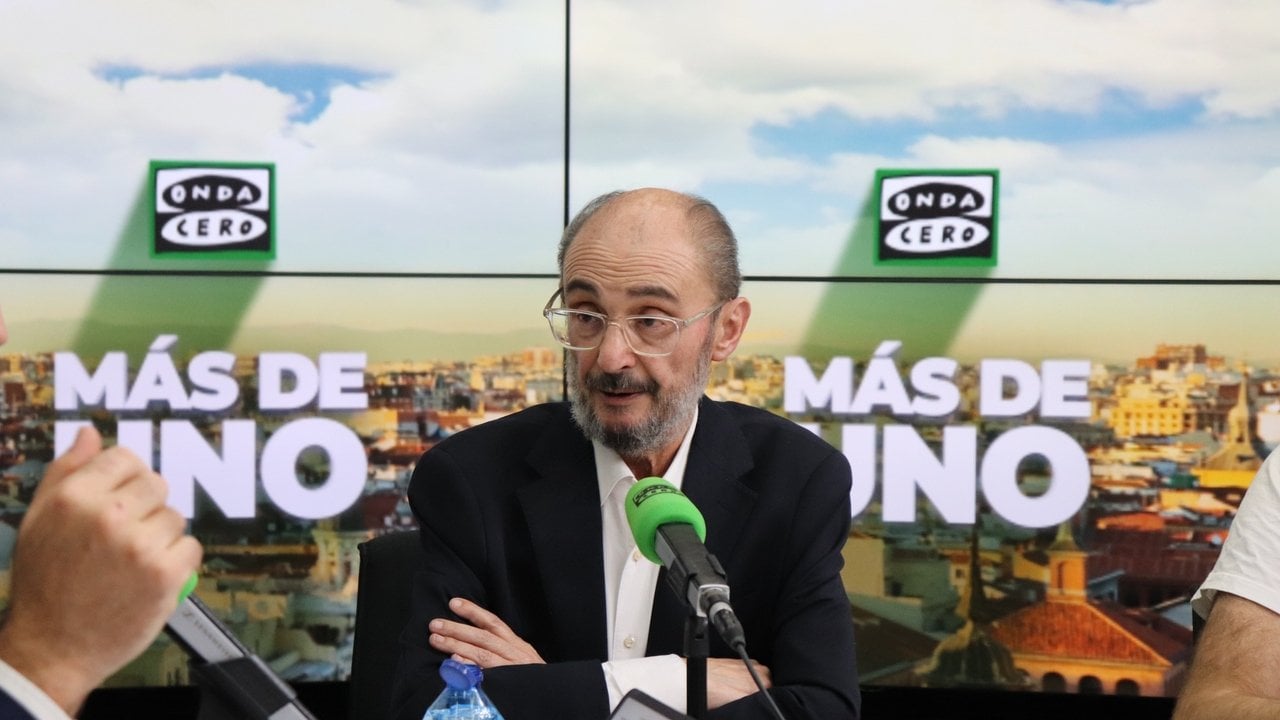 Javier Lambán: "Estamos hartos de que la política nacional quede reducida al triángulo Madrid-País Vasco-Cataluña"