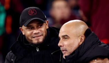 Bayern Munich confirm the role Pep Guardiola played in Vincent Kompany move