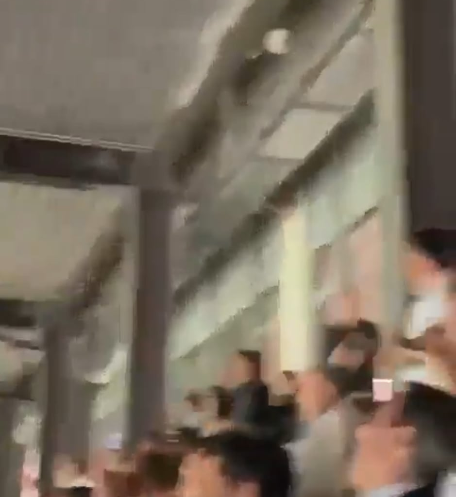 Zidane's reaction after Joselu's second goal
