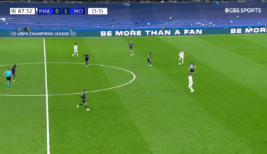 On 4th of May 2022, Real Madrid made a crazy comeback against Manchester City, with Rodrygo scoring two goals in a span of 90 seconds. Here are the final moments of the regular time, commentated by Peter Drury.