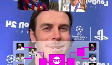 Bale picks his best UCL player ever 😅