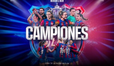 10th Copa del Reina trophy for Barça Women