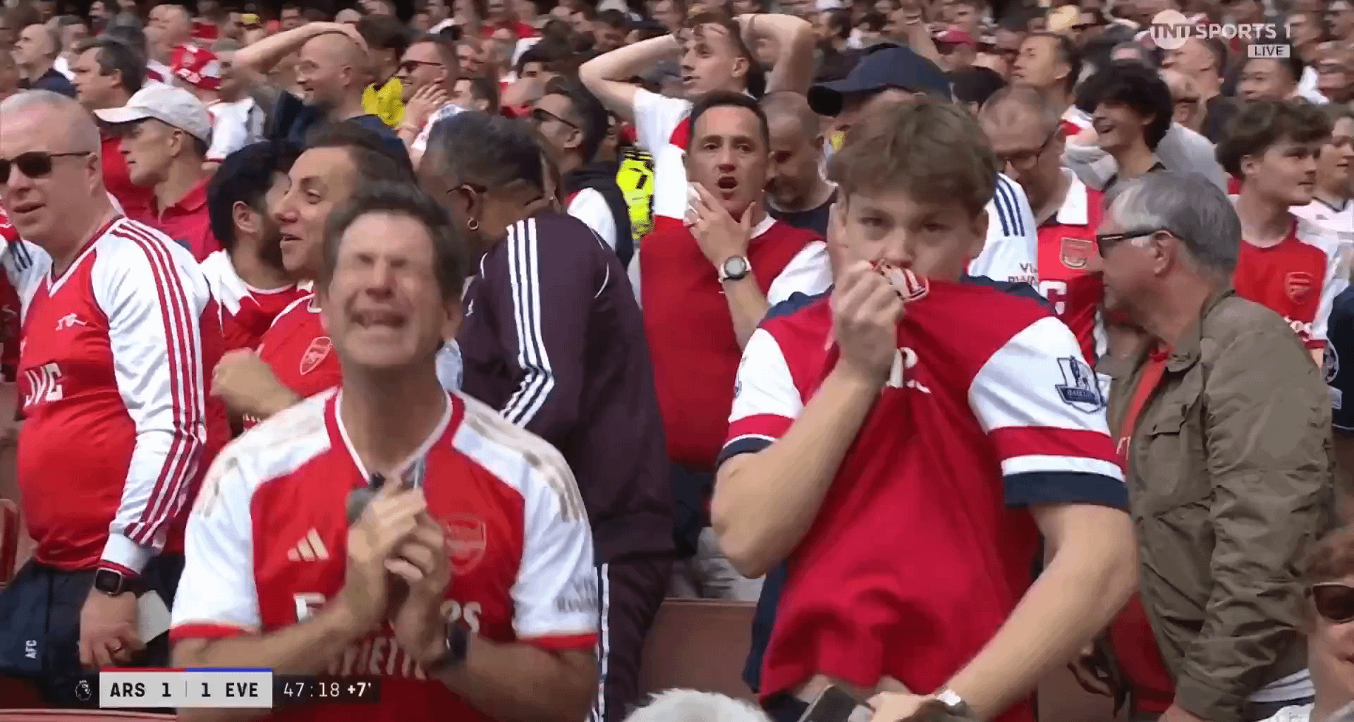 A rumour of a fake West Ham equaliser against Man City spread in the Emirates