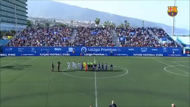 Throwback to when a 12-year-old Gavi led Barça to a 2-0 victory over Real Madrid in LaLiga Promises 2016 !