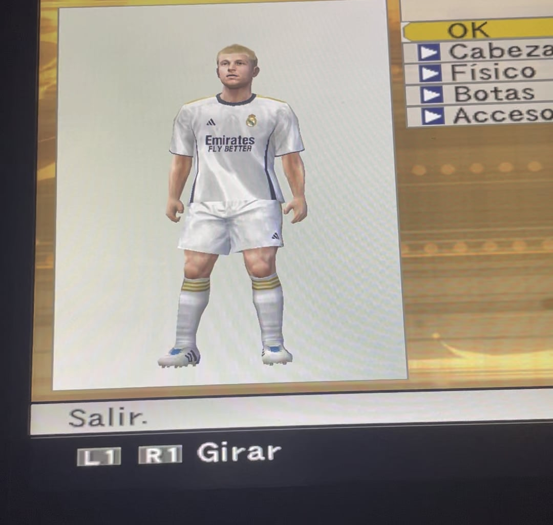 Had so much fun making the current Real Madrid squad in PES 6. Took me a long time! Who do you think looks the most alike?