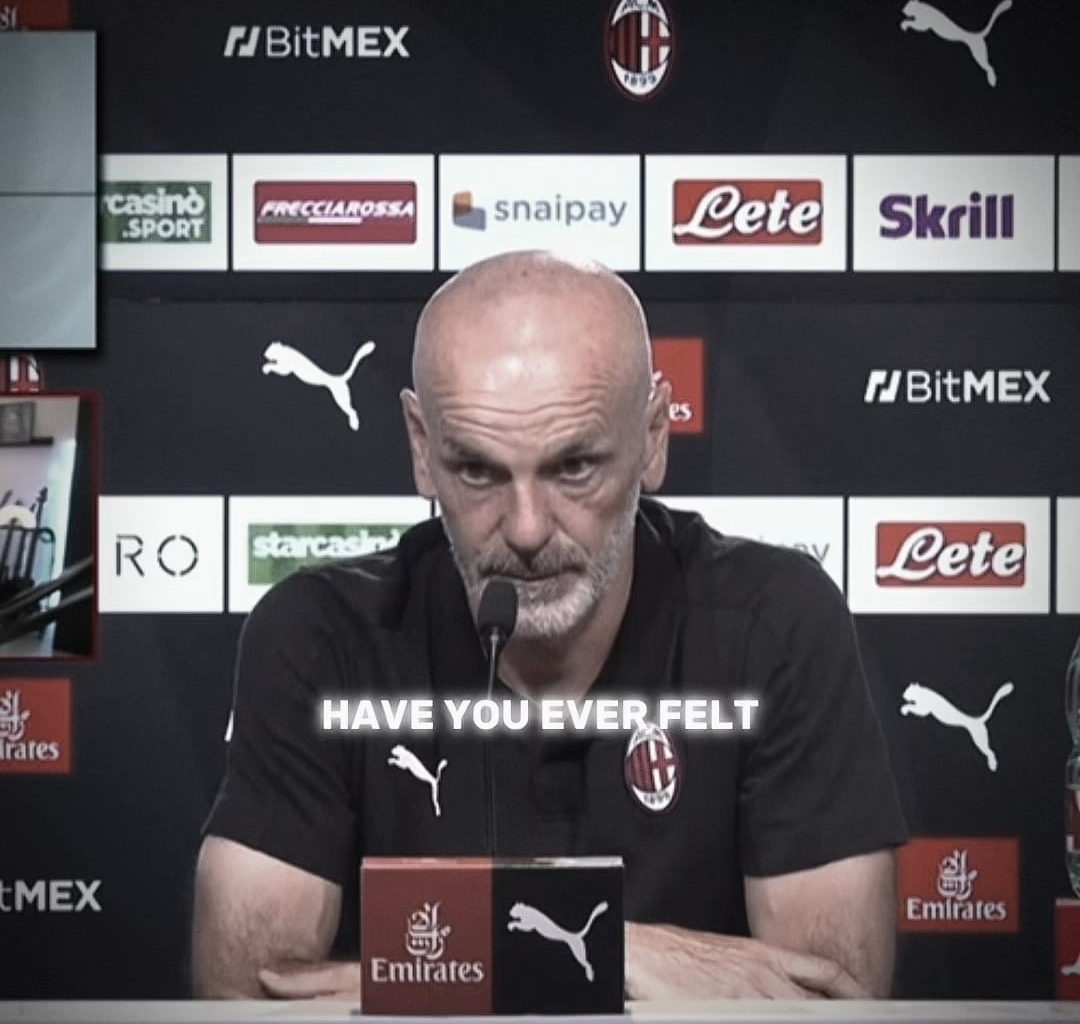 Addio pioli🥹