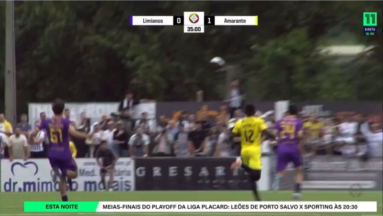 Limianos 0 - [1] Amarante - Semedo (Golaço)