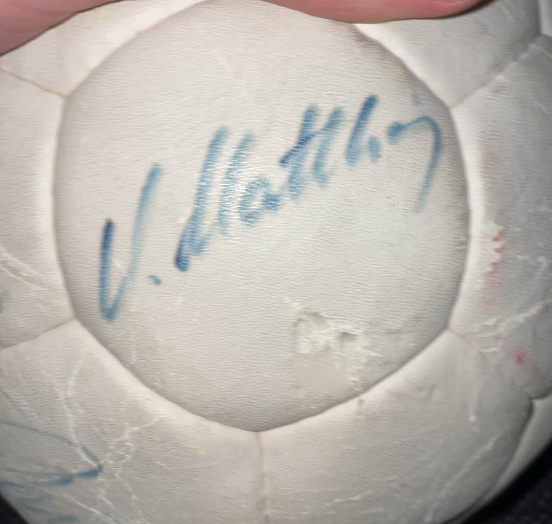 Was glaubt ihr ist dieser Ball wert?