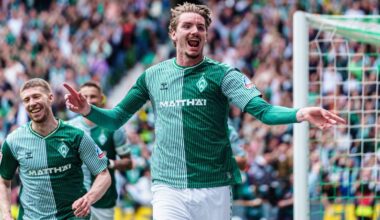 Woltemade über Werder-Abgang:"Wir haben lange mit Werder gesprochen, und es ging nicht irgendwie um Geld, sondern es war eine bewusste Entscheidung für einen neuen Verein und einen neuen Schritt. Mir ging die Unruhe um meine Person ein bisschen auf die Nerven, deswegen habe ich das so früh gemacht."