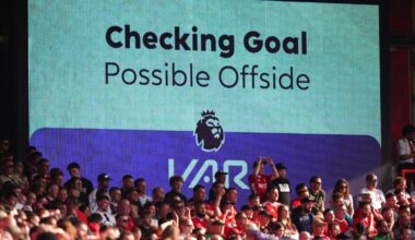 [Martyn Zeigler] Premier League to use AI and ‘force fields’ to cut offside delays - has signed deal with US tech firm to provide semi-automated offsides next season. Officials hope it will cut delays in offside decisions by an average of 31 seconds.