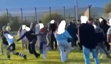 Mass brawl breaks out at Limerick soccer match
