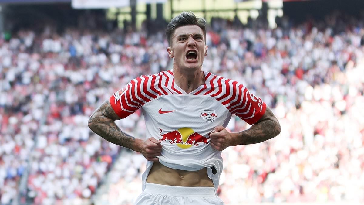 Arsenal 'are keen to sign Benjamin Sesko this summer' - with rivals believing the Gunners are 'in pole position' in the race for the RB Leipzig star