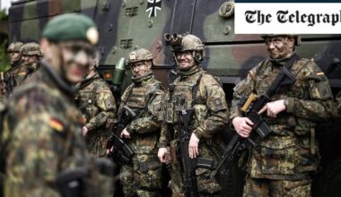 Deutschland könnte die Wehrpflicht für alle 18-Jährigen einführen, um seine Truppenstärke angesichts der militärischen Aggression Russlands zu erhöhen