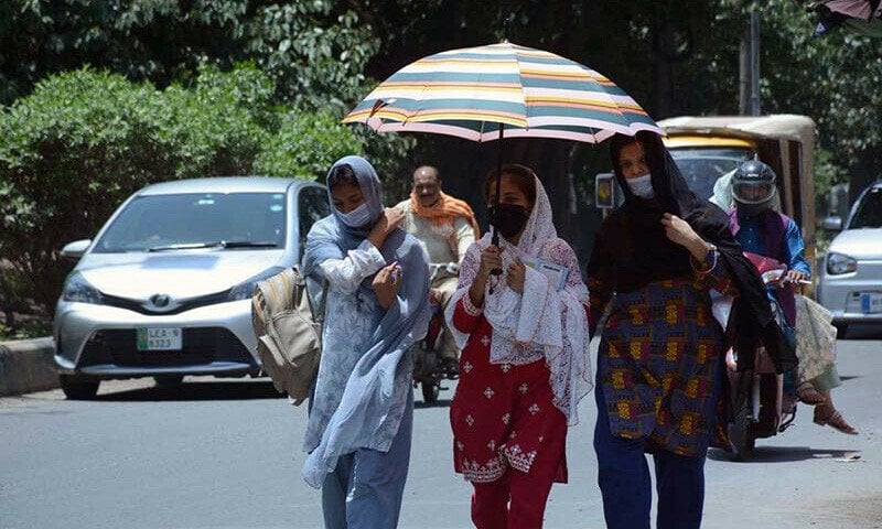 The mercury has alrea­­dy touched the dreaded 45-degree ( 112F ) mark in many parts of Punjab. The sudden rise in temperature is also causing faster melting of glaciers in the country’s north, with rivers receiving 23,000 cusecs more water on Friday than the previous day.