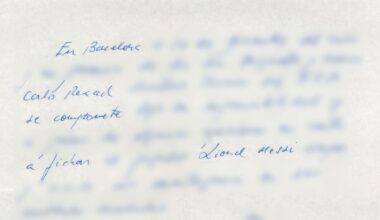 Famous Messi napkin sells for $965K at auction