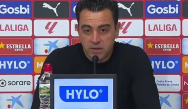 [El Chiringuito]: Xavi: "In the four games against Real Madrid and Girona, we have been superior. But it is not shown on the scoreboard, that’s our mistake."