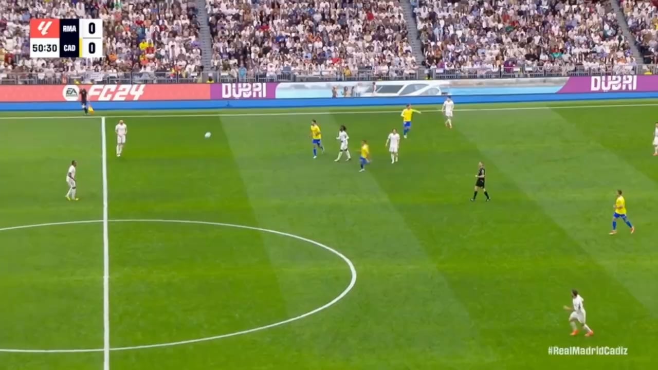 BRAHIM DIAZ HITS THE BACK OF THE NET
