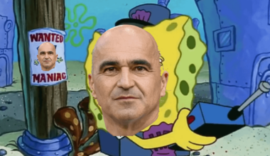 Roberto Martínez a tentar descobrir quem é que não convocou o Pote para o estágio de Março