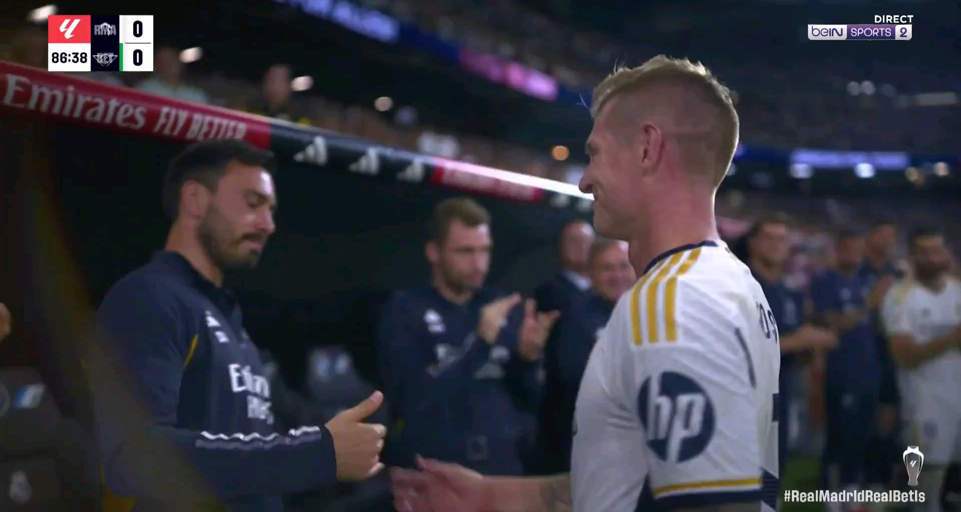 Toni last moments in the Bernabeu