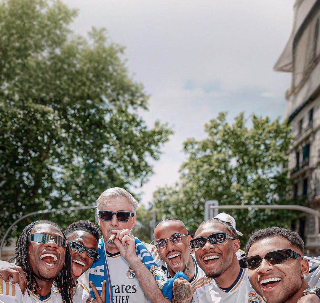 Real Madrid laliga celebration pics.