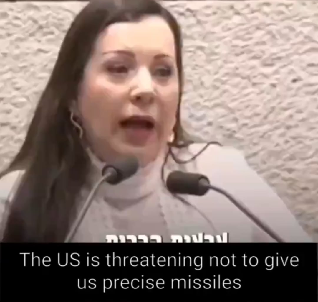 Les USA décident de retarder la livraison de deux types de bombes à Israël suite à l'invasion de Rafah. Voici la réponse de Tally Gotliv, député du Likoud.