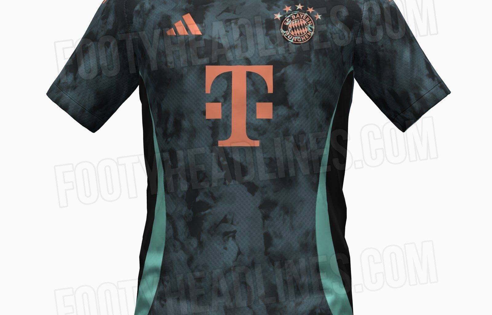 📸 Bayern's 2024/25 away kit will feature a rust-inspired all-over pattern, paying homage to the Bavaria statue. Below is a more accurate prediction of the kit - it could be nearly identical to the final design [@Footy_Headlines]
