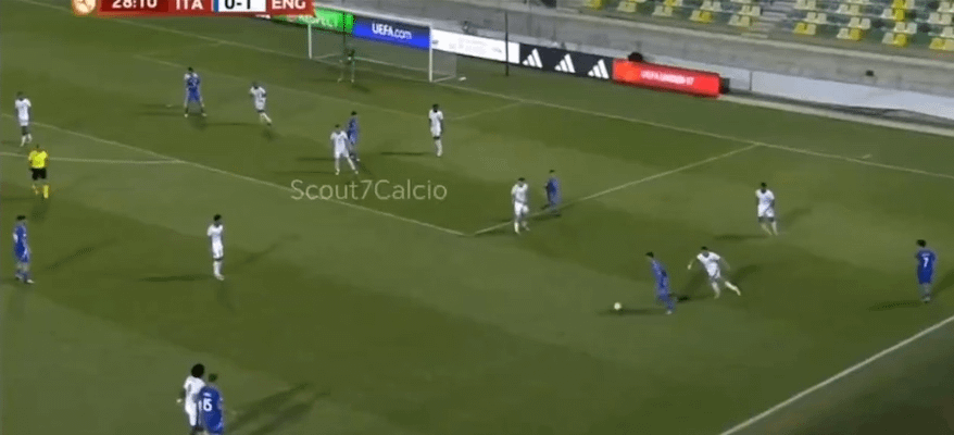 England U17 1-[1] Italy U17 - Mattia Liberali 29’ (Great Goal)