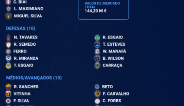 Eis a minha convocatória para o Euro 2024, se os primeiros e os segundos 26 convocados tivessem de falhar devido a mega caganeira