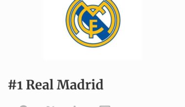 Is it even a surprise at this point? World's most valuable football club for the third time in a row... 🫡🤍