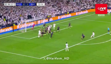 Luka Modric stops the Bayern counter attack in the 84th preventing them from going up 2-0